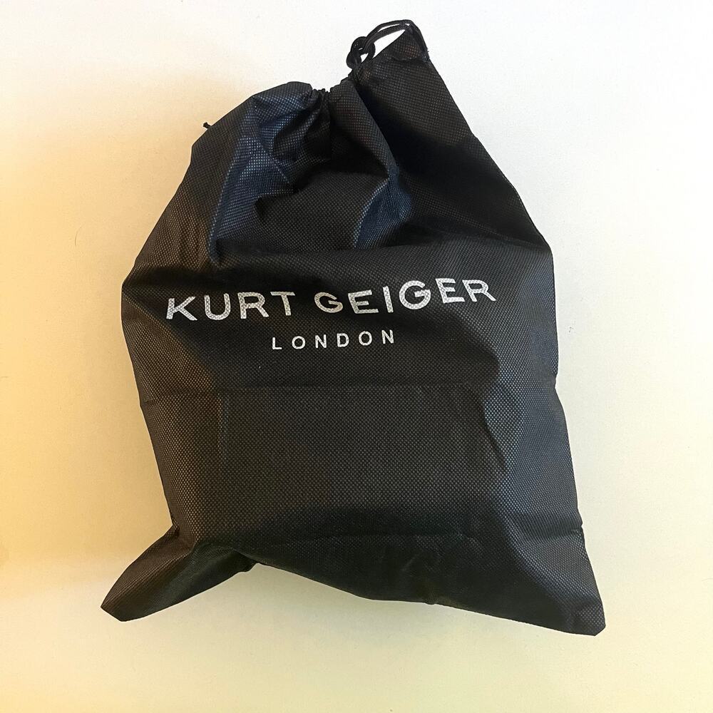 Kurt Geiger NWT, Quilted Denim Blue Tote with Dust Bag - Picture 12 of 15